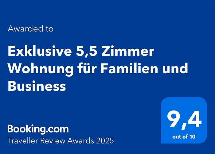 Exklusive 5,5 Zimmer Wohnung Fuer Familien Und Business